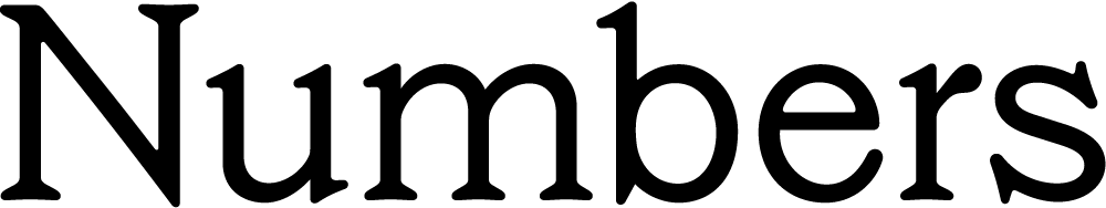 Numbers logo
